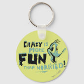 Crazy DAFFY DUCK™ Sleutelhanger (Voorkant)