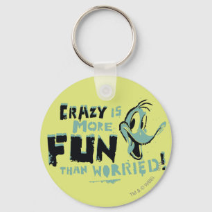  Crazy DAFFY DUCK™ Sleutelhanger