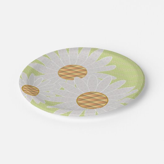 Crazy Daisies Paper Borden Papieren Bordje (Gekanteld)