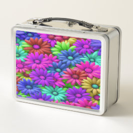Crazy Daisy #10 - Metalen lunchbox