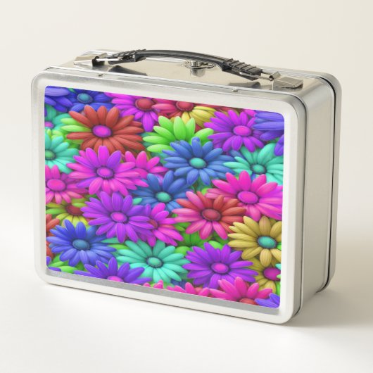 Crazy Daisy #10 - Metalen lunchbox (Achterkant)