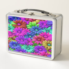 Crazy Daisy #10 - Metalen lunchbox