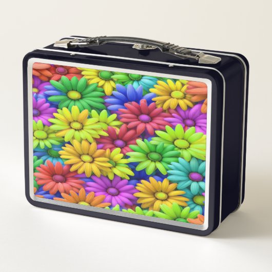 Crazy Daisy #11 - Metalen lunchbox (Achterkant)