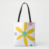 Crazy Daisy 2 Tote Bag (Voorkant)
