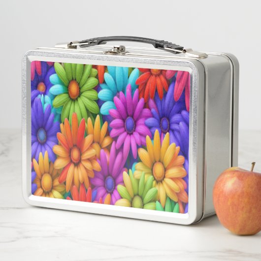 Crazy Daisy #5 - Metalen lunchbox (In situ)
