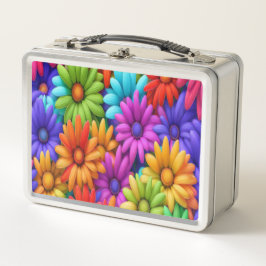 Crazy Daisy #5 - Metalen lunchbox