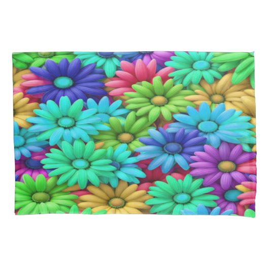 Crazy Daisy #9 - Kussensloop (Voorkant-Links)