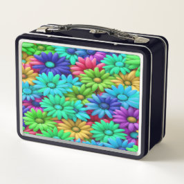 Crazy Daisy #9 - Metalen lunchbox