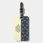 Crazy Daisy Bagagelabel (Voorkant verticaal)