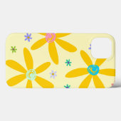 Crazy Daisy Case-Mate iPhone Case (Achterkant (horizontaal))