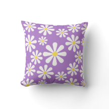 Crazy Daisy Paars White Yellow Floral
