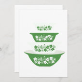 Crazy Daisy Pyrex Bedankkaart (Voorkant / Achterkant)