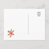 Crazy Daisy "Save the Date" Briefkaart (Achterkant)