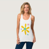 Crazy Daisy Tanktop (Volledige Voorkant)