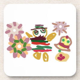 Crazy dance gingerbread   bier onderzetter