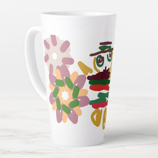 Crazy dance gingerbread   latte mok (Linkerhoek)