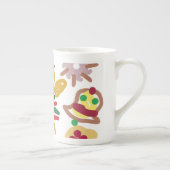 Crazy dance gingerbread   porselein kop (Rechts)