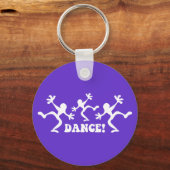Crazy Dancers Sleutelhanger (Voorkant)