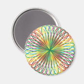 Crazy Dandelion Magneet (Voorkant / Achterkant)