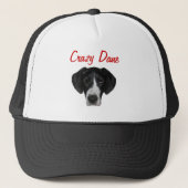 Crazy Dane Logo Pet (Voorkant)