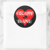 Crazy Dane Sticker (Tas)