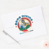 Crazy Diver Bare Diver Sticker (Envelop)