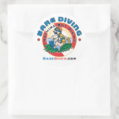 Crazy Diver Bare Diver Sticker (Tas)