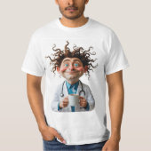 Crazy Doctor Coffee Lover Tee T-shirt (Voorkant)