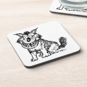 Crazy Dog Bier Onderzetter (Linkerzijde)