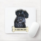 Crazy Dog en bot Muismat (Met muis)