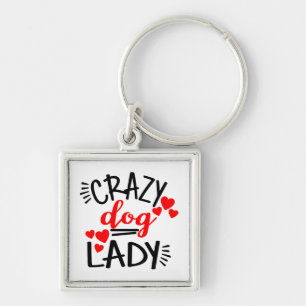 Crazy Dog Lady Puppy Moeder Puppies Redding Adopti Sleutelhanger