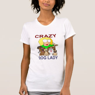 Crazy Dog Lady T-shirt