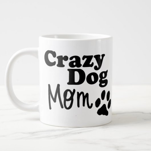 Crazy Dog mama Coffee Tea Mok Hondenliefhebbers Gi (Links)