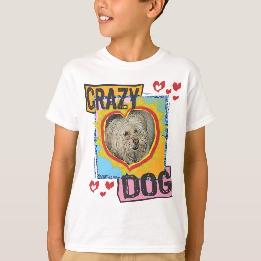 Crazy Dog No Kill Pet Rescue T-shirt (Voorkant)