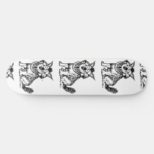 Crazy Dog Skateboard (Horizontaal)