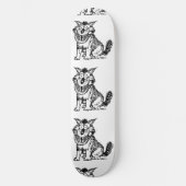 Crazy Dog Skateboard (Voorkant)