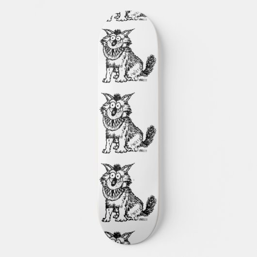 Crazy Dog Skateboard (Voorkant)