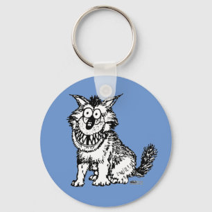 Crazy Dog Sleutelhanger