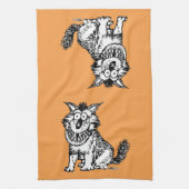 Crazy Dog Theedoek (Verticaal)