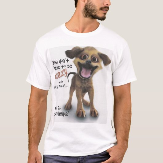 Crazy Doggie shirt (Voorkant)