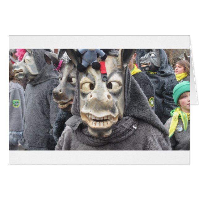 Crazy Donkey Mask (Voorkant Horizontaal)