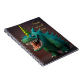 Crazy draken notitieboek (Rechterzijde)