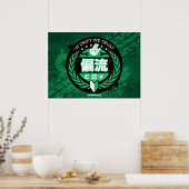 Crazy Drift Patrol - in Drift We Trust (groen) Poster (Keuken)