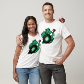 Crazy Drift Patrol - Turbo Snail (groen) T-shirt (Unisex)