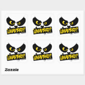 Crazy Drift Patrol - UMADBRO? (geel) Vierkante Sticker (Vel)