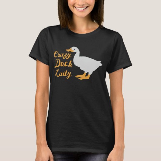 Crazy Duck Lady shirt (Voorkant)