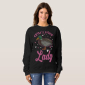Crazy Duck Lady Trui (Voorkant volledig)