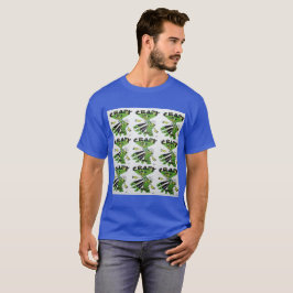 Crazy Eddie Blotter Art Mannen T-Shirt