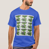 Crazy Eddie Blotter Art Mannen T-Shirt (Voorkant)