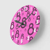 CRAZY EIGHTS klok (Hoek)